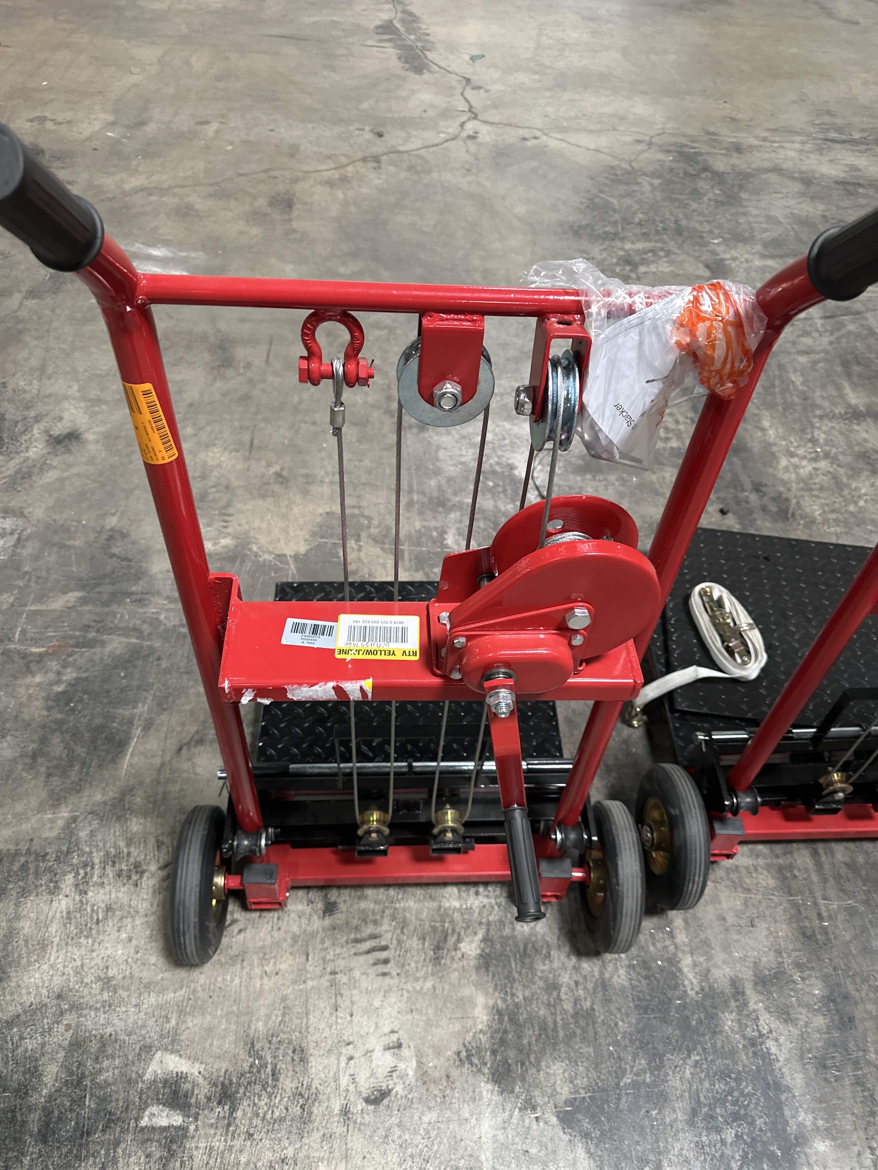 Used Manual Stacker 440 lbs 33.7" Lifting Height (Only Pick-Up)