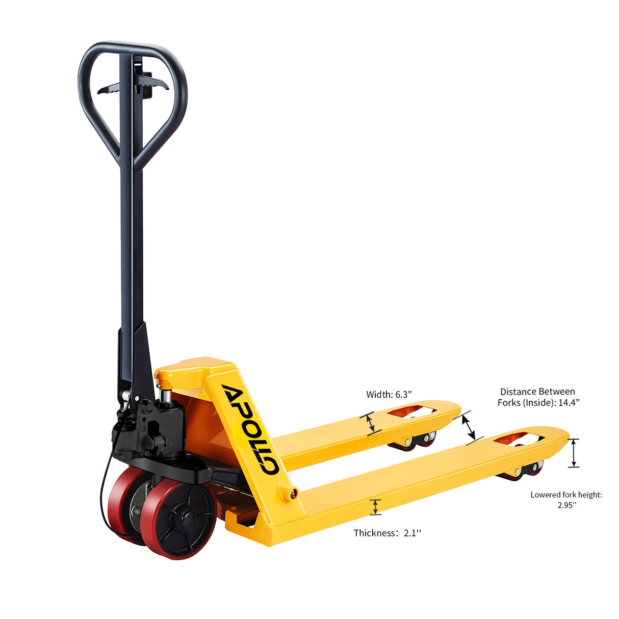 Hand Pallet Jack With Brake System A-1011