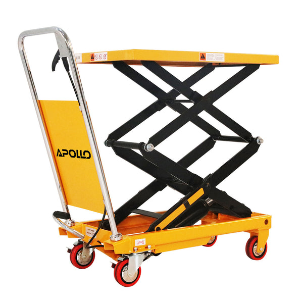 Double Scissor Lift Table| 330 lb| 43.3" Lifting Height| Apollolift A-2003