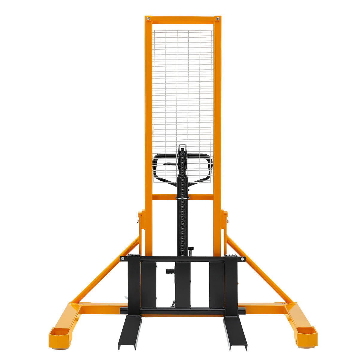 Manual Straddle Stackers| 1100 lb or 2200 lb| 63" Lifting Height| Adjustable Forks