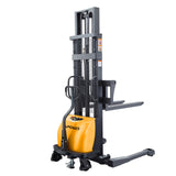 Semi-Electric Straddle Stacker| 2200 lbs. | 98" or 118" Lifting Height| 12V/120AH| Straddle-Leg