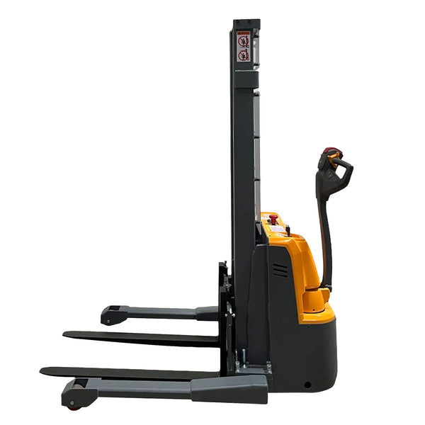 Full Electric Straddle Stacker| 2640 lbs. | 98" or 118" Lifting Height | Straddle-Leg