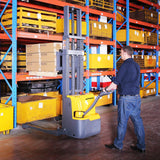 Full Electric Straddle Stacker A-3021 | 118" Lift Height