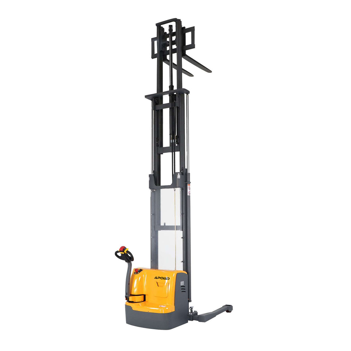 Electric Walkie Straddle Stacker A-3030 | 220" Lift Height