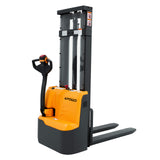 Full Electric Stacker| 3300 lbs.| 98" or 118" Lifting Height| Fixed-Leg