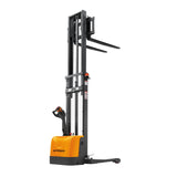 Li-ion Powered Electric Straddle Stacker A-304901 | 130" Lift Height