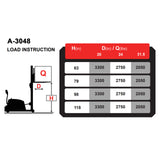 Counterbalanced Electric Stacker A-3048