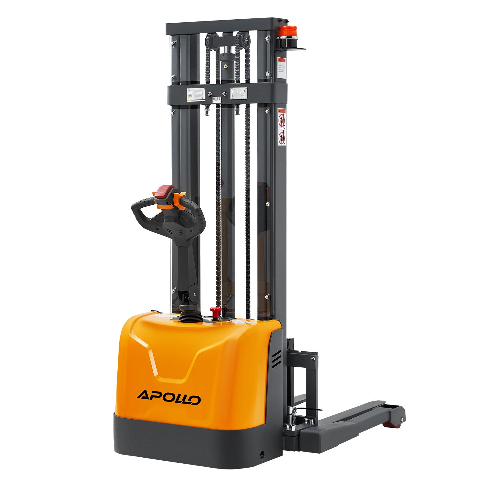 Full Electric Straddle Stacker – APOLLO FORKLIFT LLC