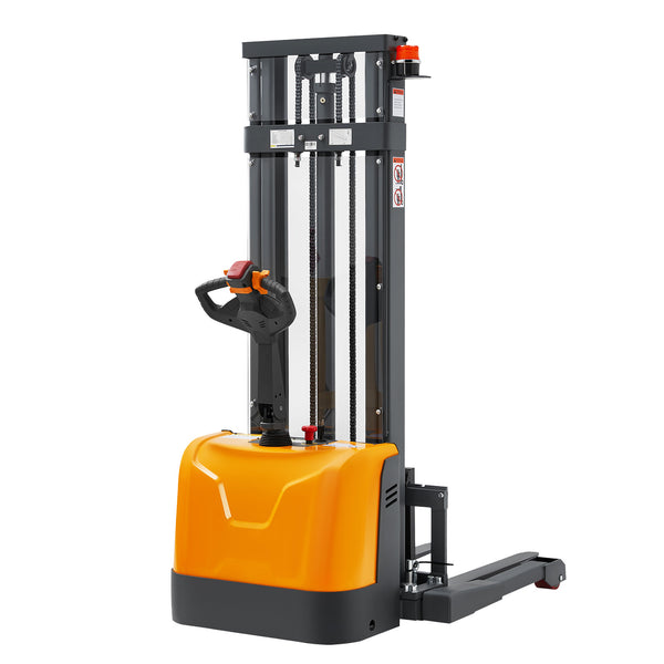 Full Electric Straddle Stacker| 3300 lb| 98" or 138" Lifting Height