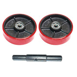 7"x2" PU wheels｜Pallet Jack Replacement Steering Wheels
