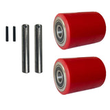 3"x3.66" PU wheels｜Pallet Jack-Truck Polyurethane Load Wheel