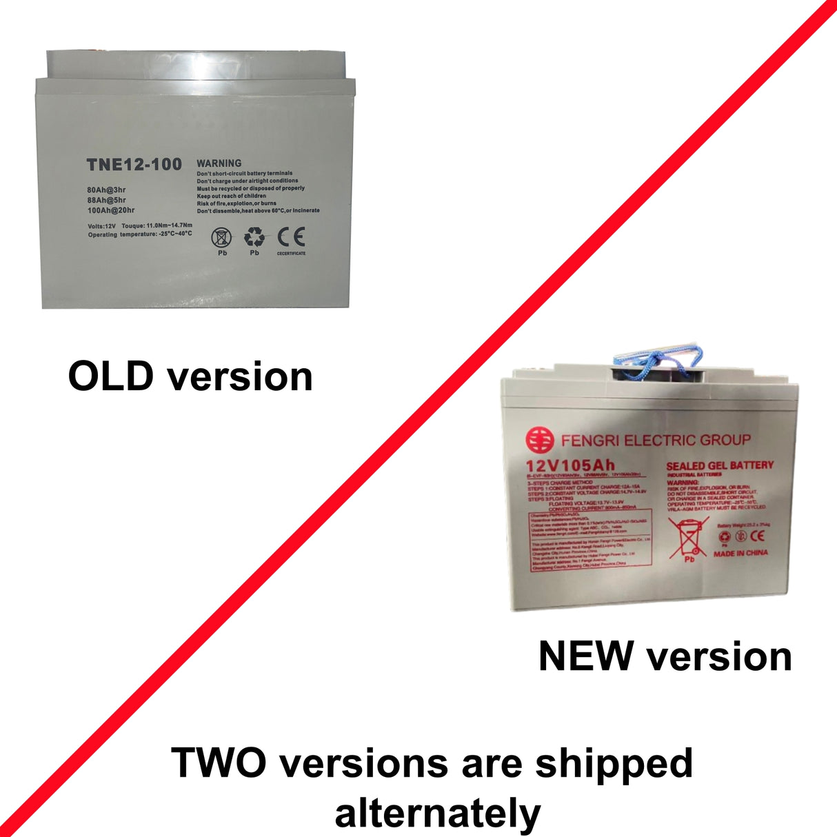 Battery for Fully Powered Stackers 12V100AH