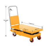 Double Scissor Lift Table| 330 lb| 43.3" Lifting Height| Apollolift A-2003