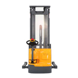 Electric Walkie Straddle Stacker| 3300 lbs. | 98" or 177" or 220" Lifting Height| 24V/200AH