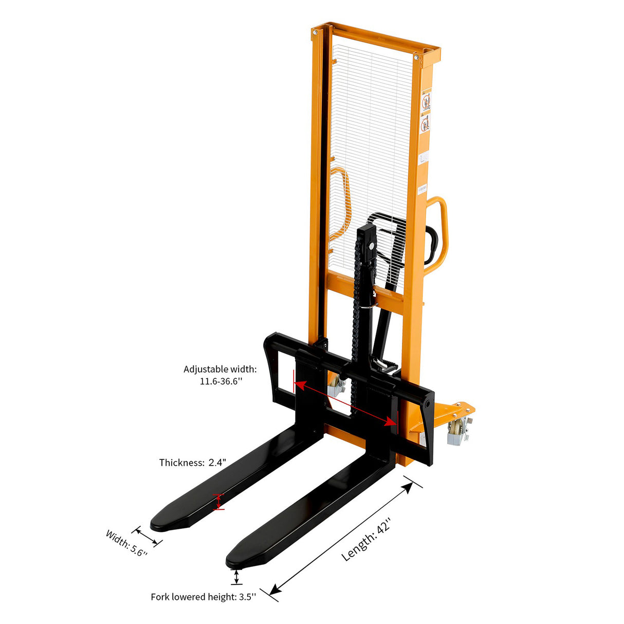 Manual Fixed-Leg Stacker