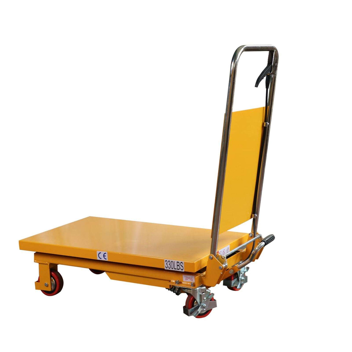 Single Scissor Lift Table| 330 lbs.| 20.2" Lifting Height