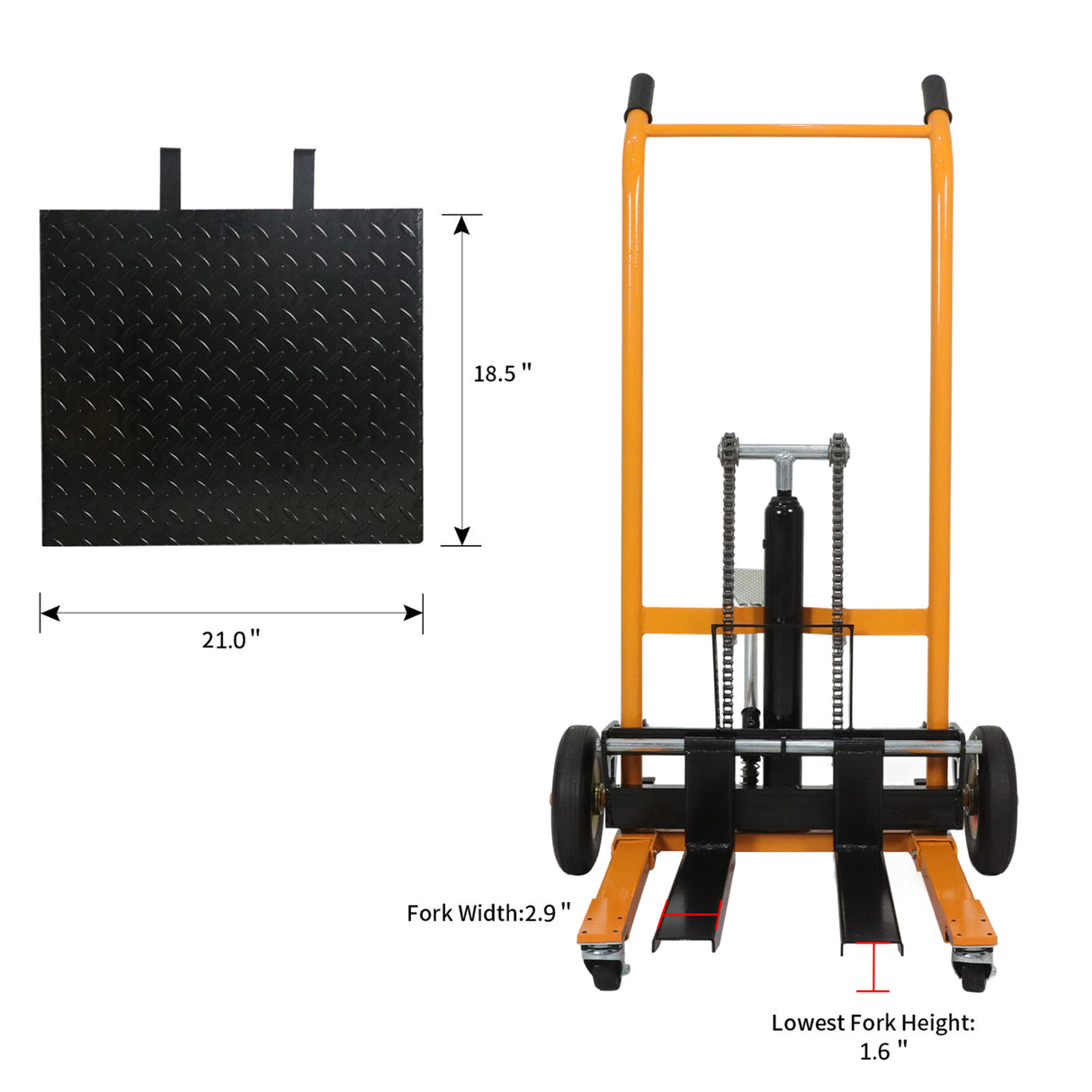 Mini Hydraulic Stacker Truck A-7004