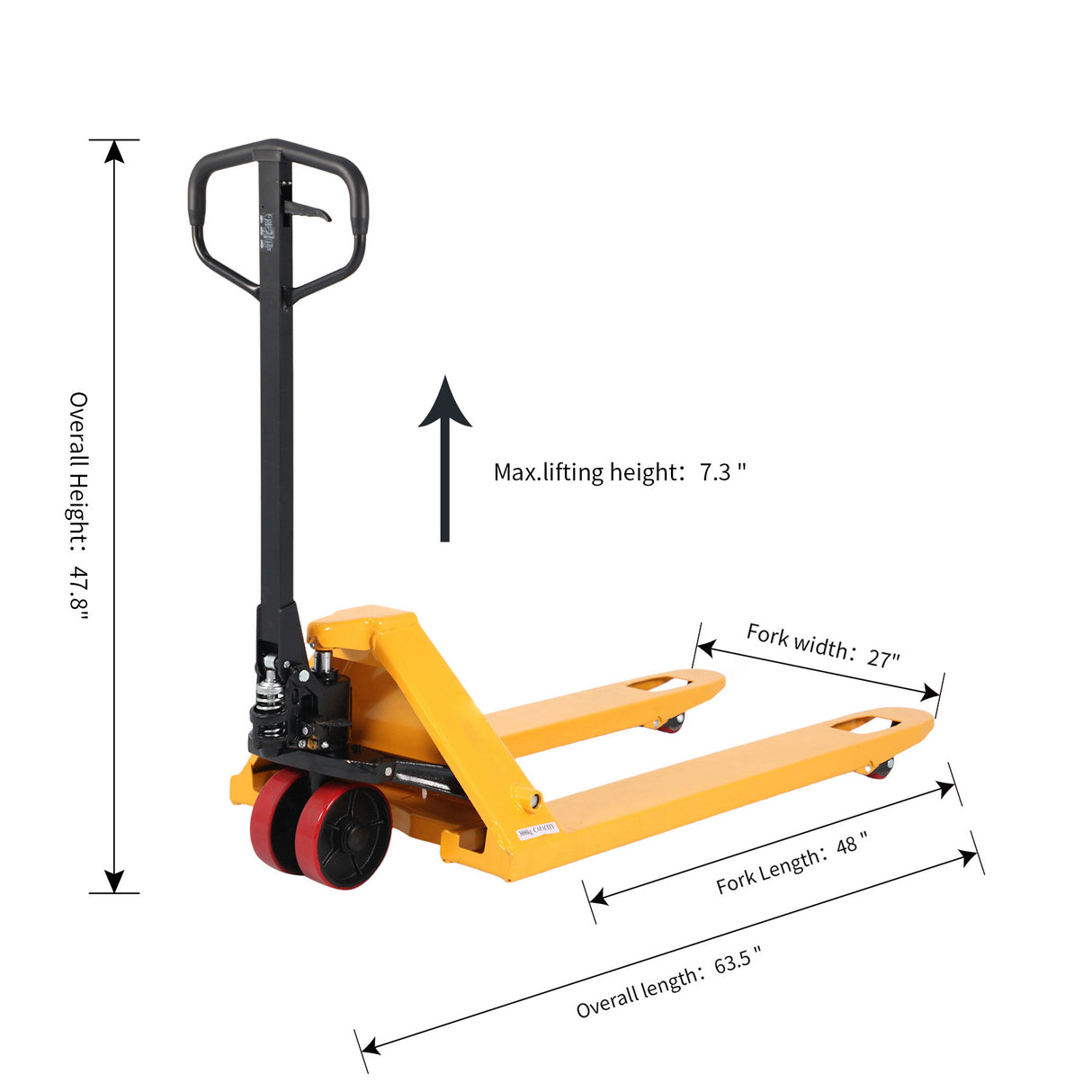 High Capacity Hand Pallet Jack A-1031