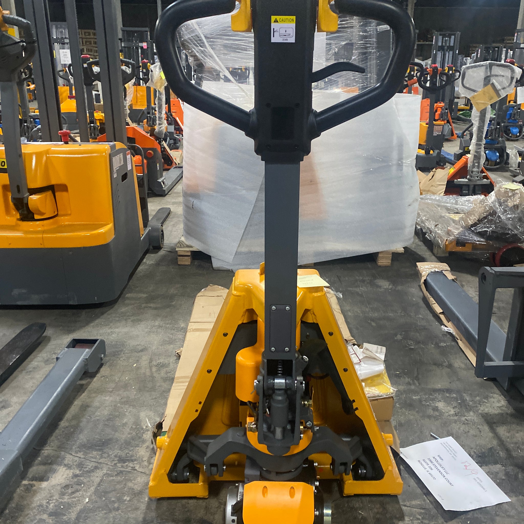 Used Lithium Full Electric Pallet Jack 3300lbs