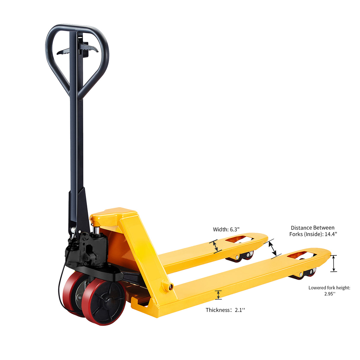 Hand Pallet Jack With Brake System A-1011