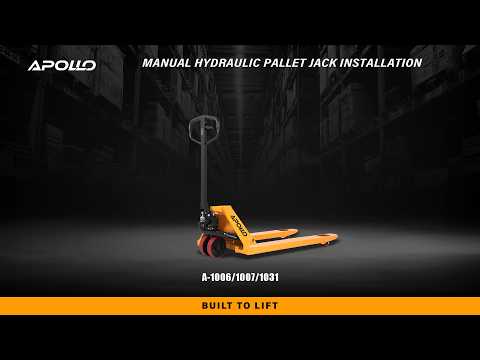 Low Profile Hand Pallet Jack A-1010 | 2,200 lb Capacity