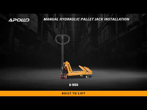 Foldable Mini Pallet Jack | Light Duty | A-1033