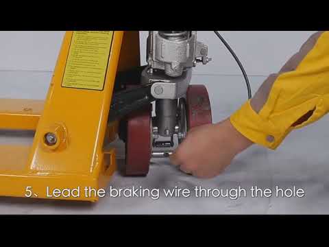 Hand Pallet Jack With Brake System A-1011