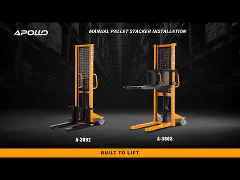 Manual Fixed-Leg Stacker A-3003 | 2,200 lb Capacity