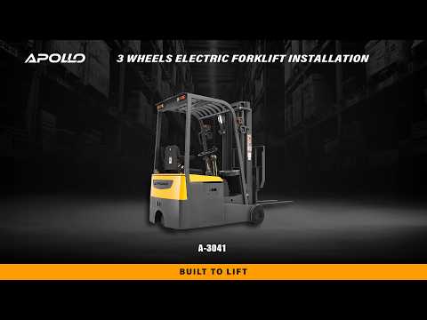 3 Wheels Electric Forklift A-3041
