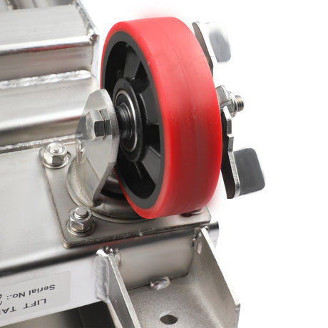 Double Scissors Lift Table 770 lbs. 51.2" lifting height - Stainless (6814958583976)