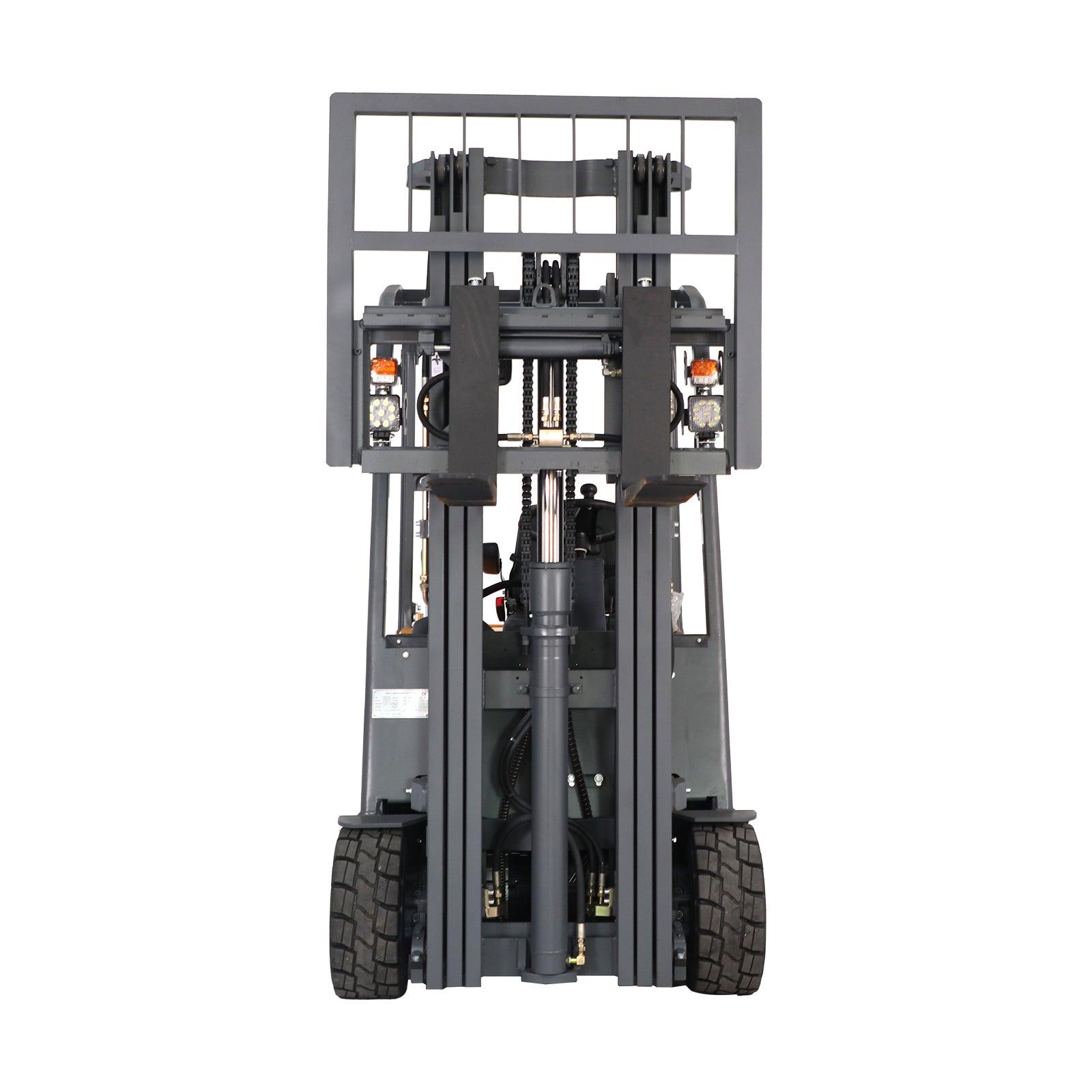 3 Wheels Lithium-ion Battery Forklift 4400lbs Cap. 220 Lifting A-4002