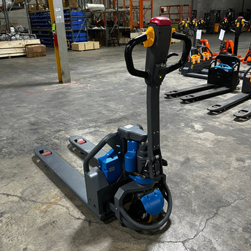 Used Lithium Battery Powered Pallet Truck 3300lbs Cap. 45
