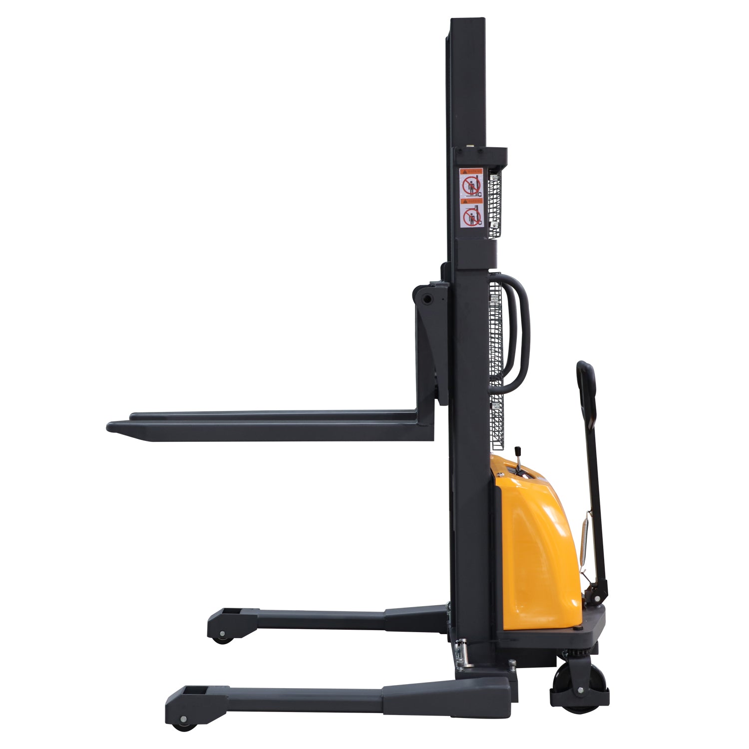 Power Lift Straddle Stacker 3300Lbs 98"Lifting (6992584736936)