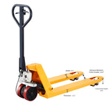 Hand Pallet Jack With Brake System| 5500lb| 48"x27" Forks| Apollollift A-1011